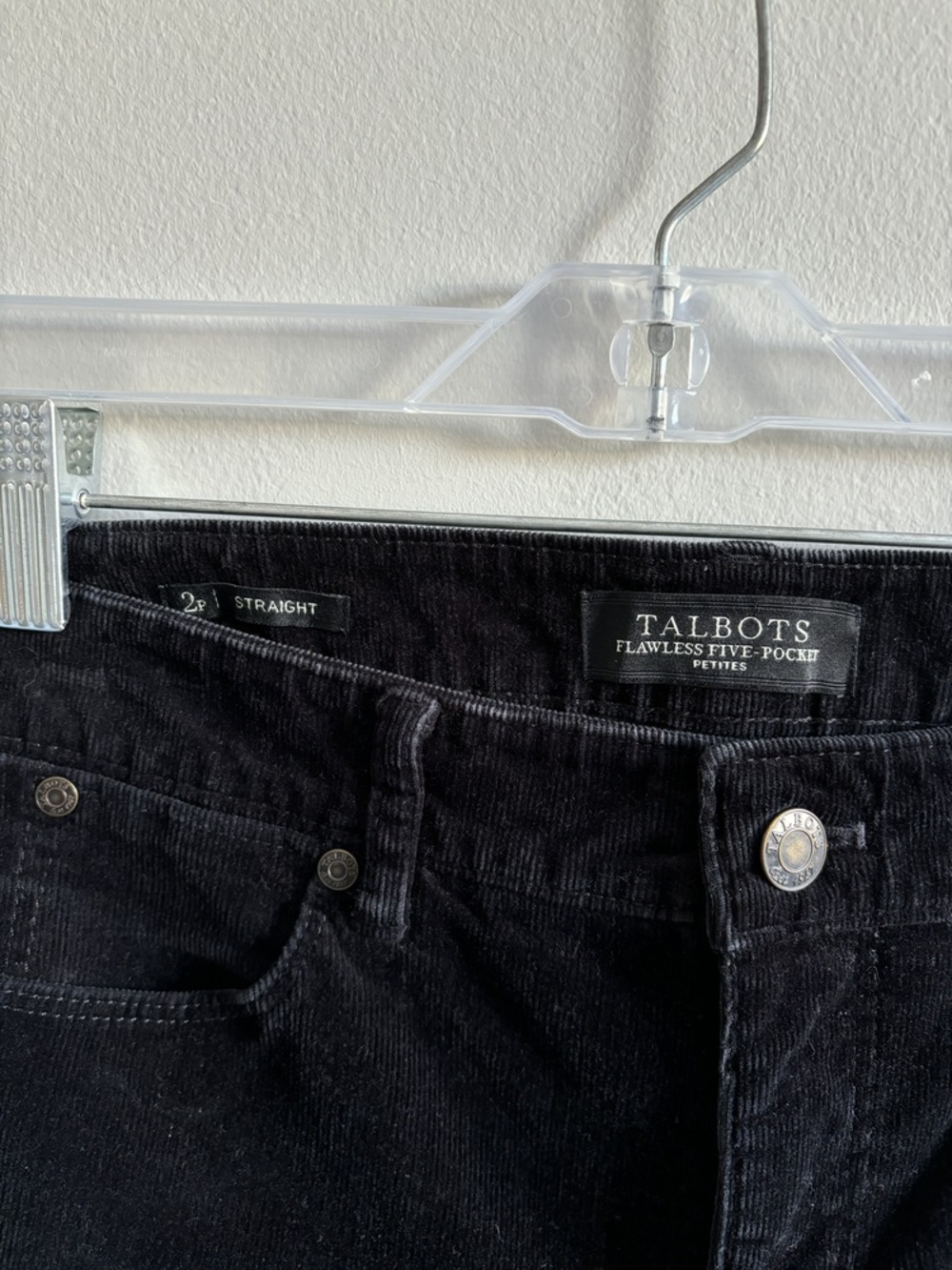 Talbots women’s petite cords size 2